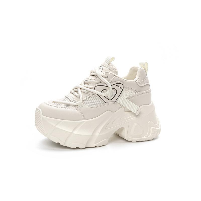 Поп-туфли с толстой подошвой и внутренней высотой, модные женские туфли