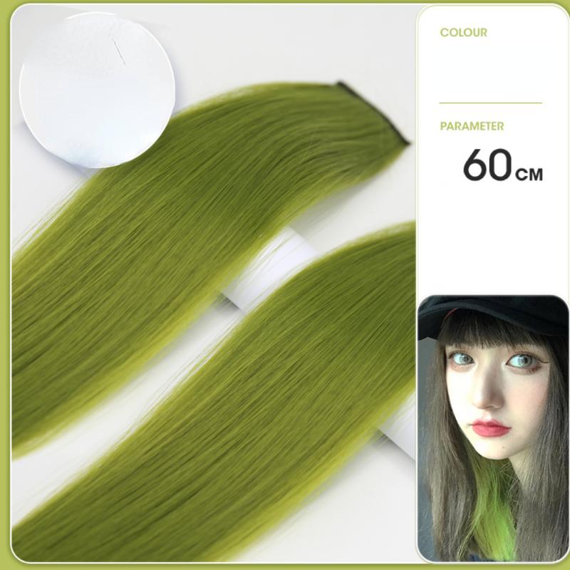 Градиентная невидимая бесшовная натуральная цельная прическа, окрашивание висячих ушей, синтетическая шиньон для цвета, мелирование длинных волос