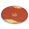 Лакированный поднос Mitani Yamanaka Vermilion 30 см Лакированный поднос Yamanaka Plum Blossom Round 10.0 M17255-3