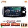 Car Radio Autoradio Carplay Android For Toyota Vitz 3 XP130 2014 - 2019 GPS Navigation Video Multimedia Player Touch Screen BT