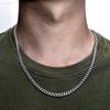 Classic Men Necklace Width 3 To 7 MM Stainless Steel Long Necklace For Men Women Chain Jewelry