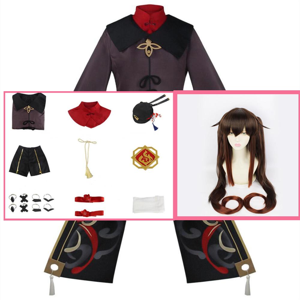 Hutao Cosplay Halloween Costume Anime Clothes For Women For Adults