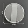 Super Soft Transparent Silicone Powder Puff – 9CM, Non-Absorbing & Non-Sticky Makeup Tool