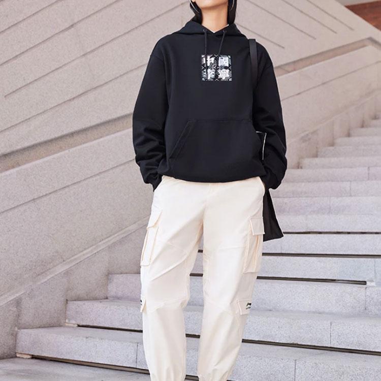 Li Ning SS22 Sweatshirt Unisex Black AWDS220-1