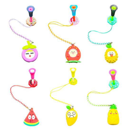 Пластиковый держатель для гольф-ти с защитой от потери, дизайн «пончик», кольцо для гольф-ти с ремешком, мультяшный дизайн фруктов, предотвращение потери ти, аксессуар для гольфа для мужчин и женщин