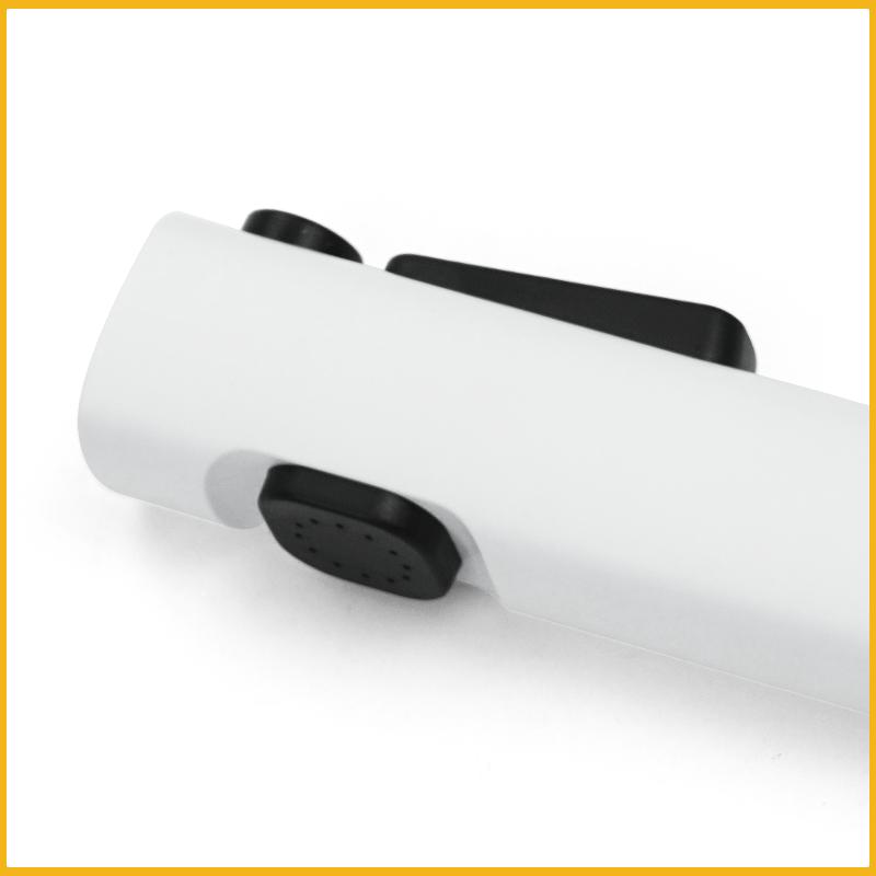 Белый ручной распылитель для туалета Mate Bidet, набор для ванной комнаты, настенный латунный угловой клапан, распылитель для туалета высокого давления из ABS