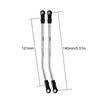 Injora Stainless Steel High Clearance Links With Rod Ends For 110 Rc Crawler Car Trx4 Scx10 Ii Scx10 Iii Vs4-10