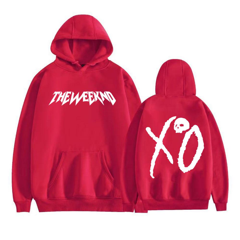 Свитшоты с принтом The Weeknd Xo After Hours Til Dawn Мужская одежда Винтажные оверсайз худи Повседневные флисовые пуловеры с длинным рукавом