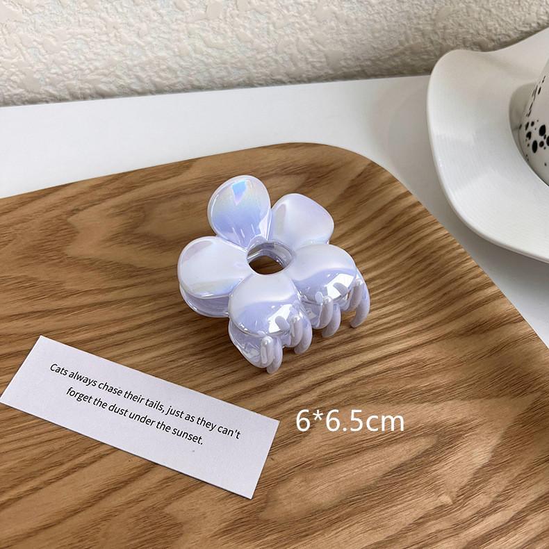 1pcs Korean Coffee Large Hair Claws Acrylic Hairpins Barrette Crab Hair Clips Headwear for Women Girls Braiders Hair Accessories