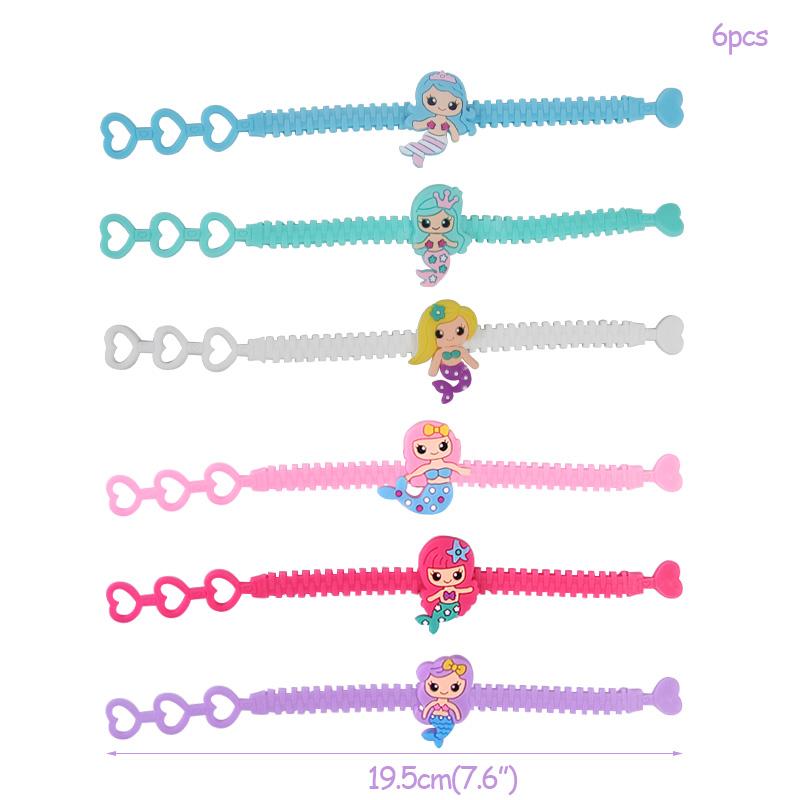 Русалочка вечеринка сувенир для детей фото очки/татуировки наклейки/повязка на голову/хлопающий круг игрушка девочка день рождения подарок декор для детского душа