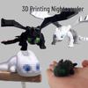 Украшение «Беззубик» из 3D-печати: Подвижные крылья и реалистичные глаза, Маленькая летающая кукла-фигурка