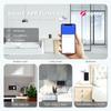 BSEED Zigbee Универсальные Умные Розетки Монитор Питания Многофункциональная Розетка Tuya Smart Life Управление через Приложение Alexa Стеклянная Рамка