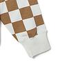 Vans Checkerboard Loose-Fit Crew Neck Sweatshirt Women Tops Cocoa-Brown-Checkerboard VN00091HC1L