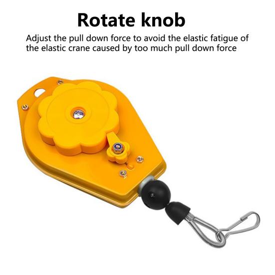 Пружинный балансир, защитное устройство, регулировка кручения, выдвижной, 0,5-1,5 кг, нагрузочный инструмент, балансир, держатель приспособления для сборочной линии для дома