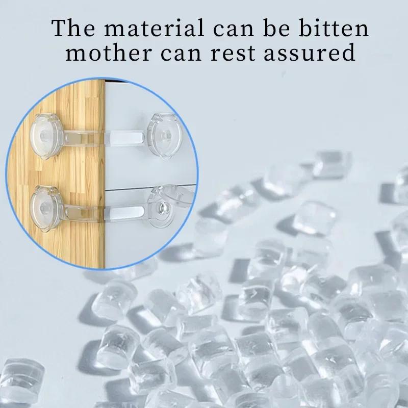 4/8/10 шт./лот Детский замок Защита детей Детский ящик Противооткрывающаяся дверь шкафа Холодильник Противозащемляющая пряжка безопасности