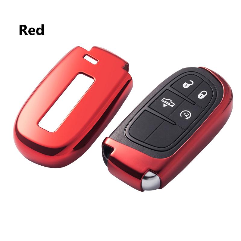 Умный мягкий защитный чехол-оболочка из ТПУ для ключа Renegade Grand Cherokee Journey Charger Chrysler 200 300 300C Держатель-защитник