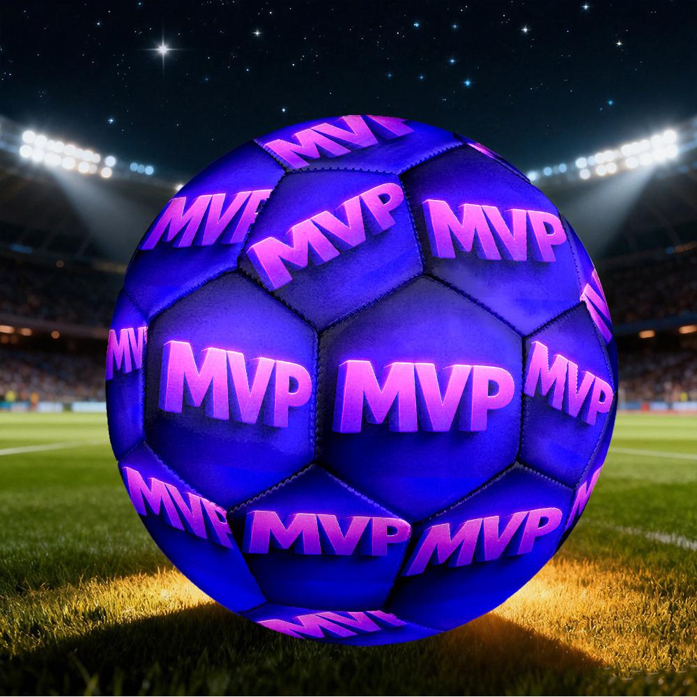 1pc Mvp Achievement Size 5 Soccer Ball Professional Lightweight Durable Match Training Football Indoor &Outdoor Sports BallTraining Ball y1
