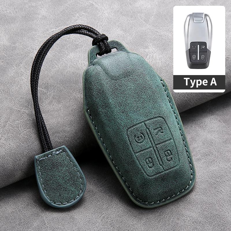 For Ferrari To Genesis Car Smart Key Case Cover Key Pack Remote Protection Sleeve Buckle Rope Special Accessories Multi Styles