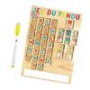 Jeu de société - BABALI - Jeu du pendu - 21 x 29,7 cm - Feutre effaçable - Mixte