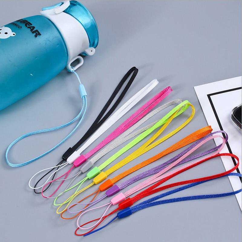 10 шт. нейлоновый ремешок для телефона на руку/запястье для камеры, USB-флешки, держатель для ключей