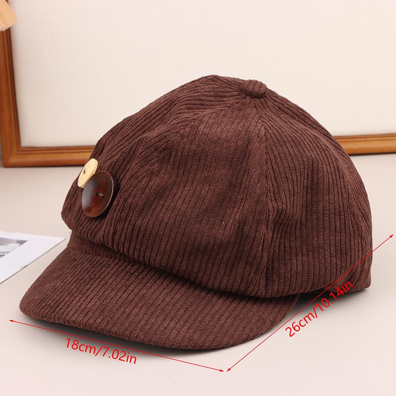 Female Berets Women Winter Autumn Retro Boinas Berets Caps For Women Hats Bonnets Hats For Women Octagonal Newsboy Hat