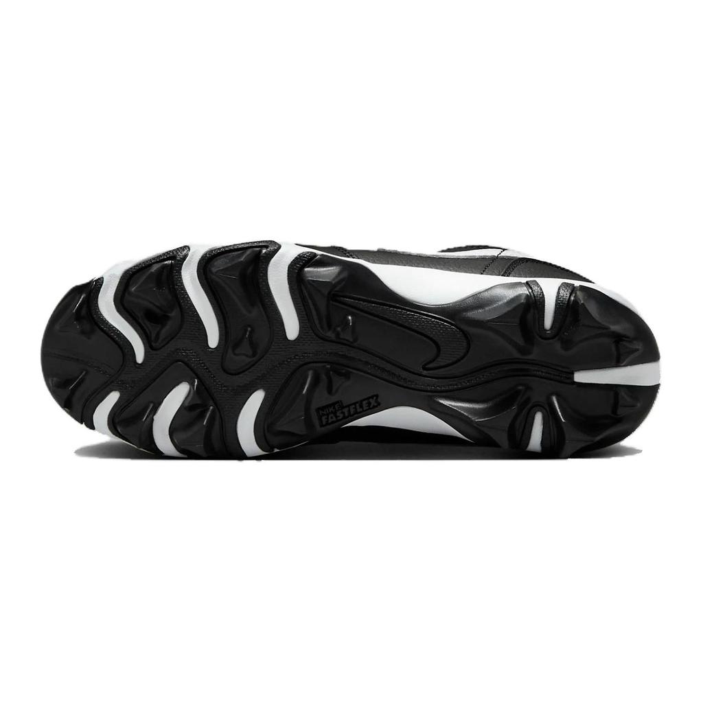 Air Jordan 1 Low Cleat GS Black White Kids Sneakers HF6885-001