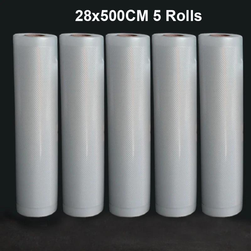 Пакеты для вакуумного упаковщика Многоразовые рулоны Сумка для хранения свежих продуктов