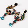 Acrylic Lobster Statement Earrings With Rhinestone Embellishment Women Vintage Chic Fashion Jewelry 2025 Collection