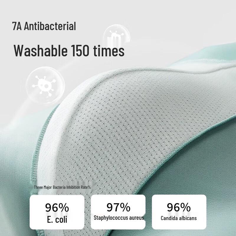 Мужские хлопковые антибактериальные боксеры-слипы средней посадки Nanjiren