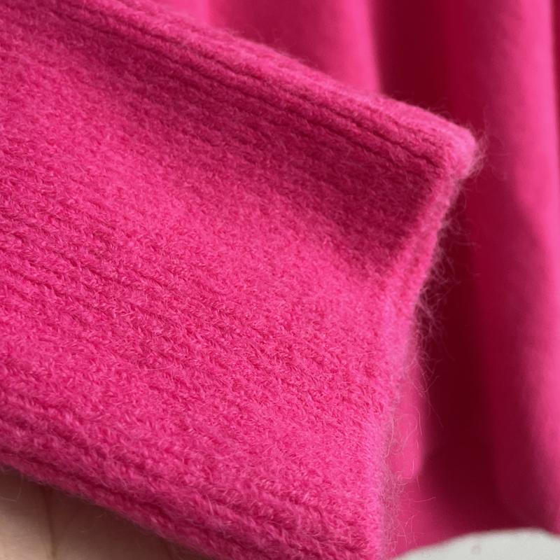 Hirsionsan шикарный свитер с высоким воротником на осень-зиму, женский мягкий теплый базовый вязаный пуловер, 9 цветов, свободный повседневный женский джемпер