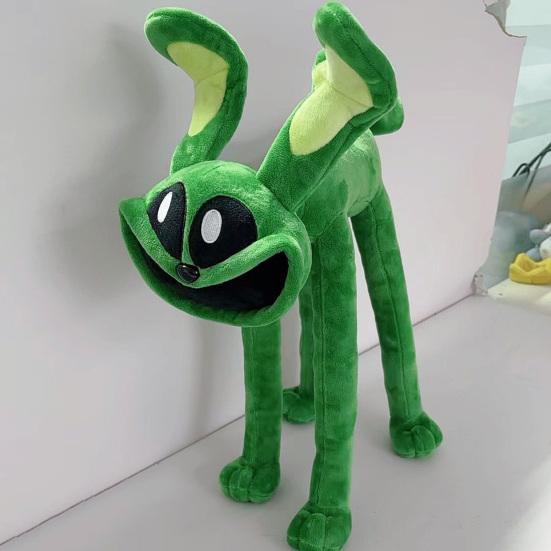 Страшный фиолетовый кот, улыбающаяся плюшевая игрушка, мягкая подушка с большим ртом, мягкая пушистая кошачья плюшевая игрушка, уникальный плюшевый кот для любителей игр, детей