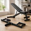 Viking Press Handle Steel Tricep Bar Black
