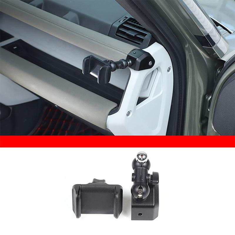 Для Land Rover Defender 110 2020-2024 Алюминиевый автомобильный держатель для мобильного телефона, держатель для GPS-навигации, аксессуары для интерьера автомобиля