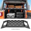 Rear Trunk Cargo Rack Basket Tray Steel Shelf Interior Storage Luggage Carrier for Jeep Wrangler JL Accessories