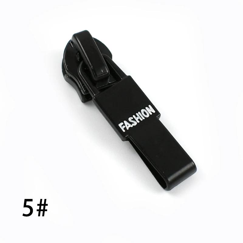 10-50 шт. 3# 5# 8# 10# Водонепроницаемые реверсивные слайдеры для нейлоновых молний, куртка, палатка, пуллер для молнии, головка, ремонт, швейные принадлежности