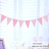 Online Celebrity Hot Stamping Triangle Flag Banner for Party Decoration