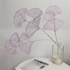 Home Decoration 3-pronged Persian Leaves Fake Flowers Ginkgo Leaf Party Supplies Fan Leaf