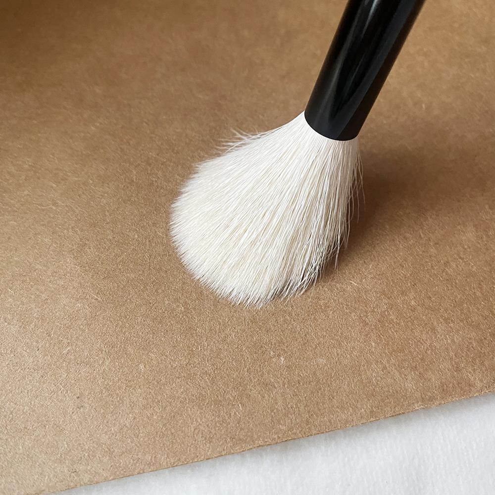 Кисти для макияжа лица WG для кремовой основы для пудры и скульптурирования щек с натуральным козьим волосом