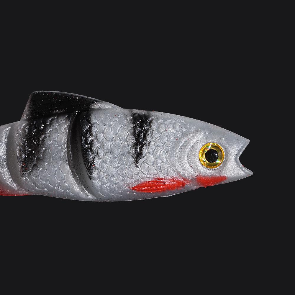 8cm Artificial Swimbait T Tail Simulated Fake Bait Portable Fishing Tackle Sea Fishing