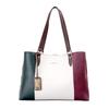 Tote Large A4 Tricolor Tote Liberte Series [Cleria] Women's Bag, Capacity, Compatible, Dividers, Mother's Bag, [CL-22720] (Milan)