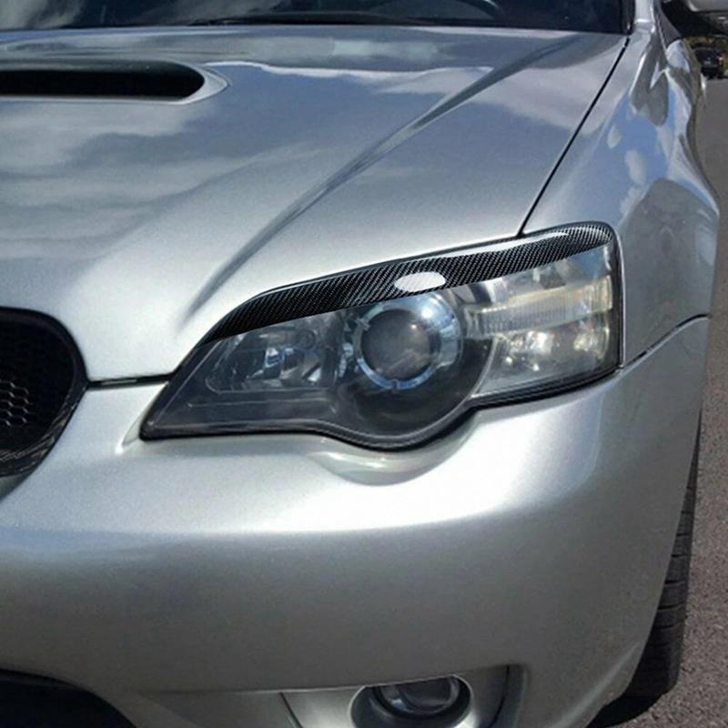 Накладки на фары "реснички" Накладка на фару из углеволокна Для Subaru Legacy 2004-2008 Аксессуары
