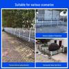 Outdoor PVC Steel Fence Barrier Wall for Community Safety and Road Isolation
