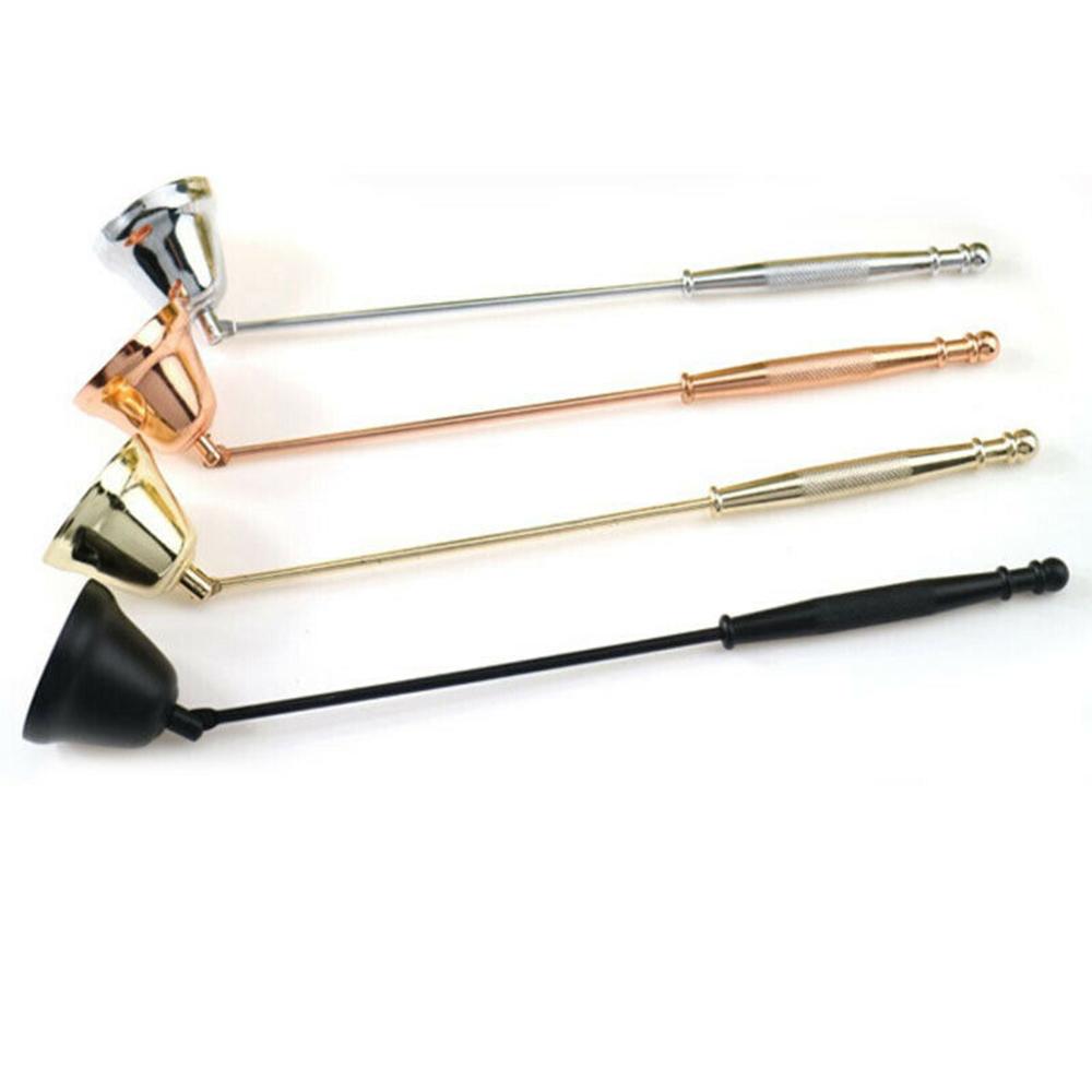 Shape Long Handle Snuffer Put Off flame Tool Candles Wick Bell Put Off flame Tool Candle Snuffer