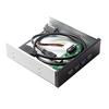 cablecc 4-портовый USB-хаб на передней панели с 20-контактным кабелем-разъемом для материнской платы для отсека 3.0 5.25 CD-ROM