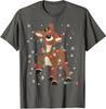 Rudolph The Red Nose Reindeer Christmas Fan Unisex T-Shirt