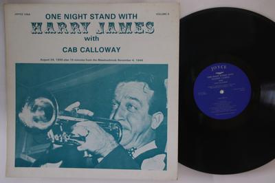 LP Пластинка JARRY JAMES, CAB CALLOWAY - One Night Stand With Harry James Vo LP1054 JOYCE 1978 US Джаз Б/У