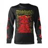 Possessed Unisex Adult Baphomet Back Print Long-Sleeved T-Shirt