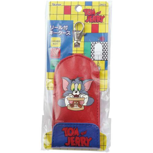 Skater Key Case with Reel Key Chain Key Storage Case Tom & Jerry TOON ZKC1-A