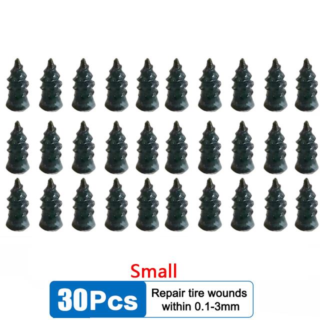 Резиновый гвоздь для вакуумного ремонта шин Гвозди для ремонта мото-автомобильных шин Винт в резиновой заглушке Гвоздь для ремонта бескамерных шин для автомобилей и мотоциклов