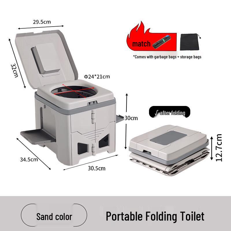 Bayou Portable Camping & Car Toilet